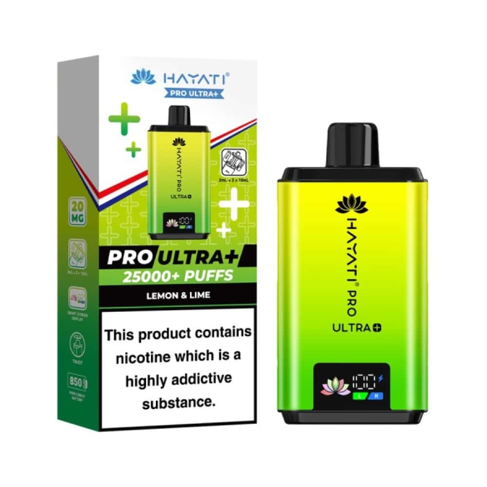 Hayati Pro Ultra Plus 25k Vape Kit Box of 5