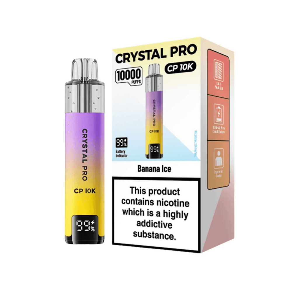 Crystal Pro CP 10k Vape Kit Box of 5