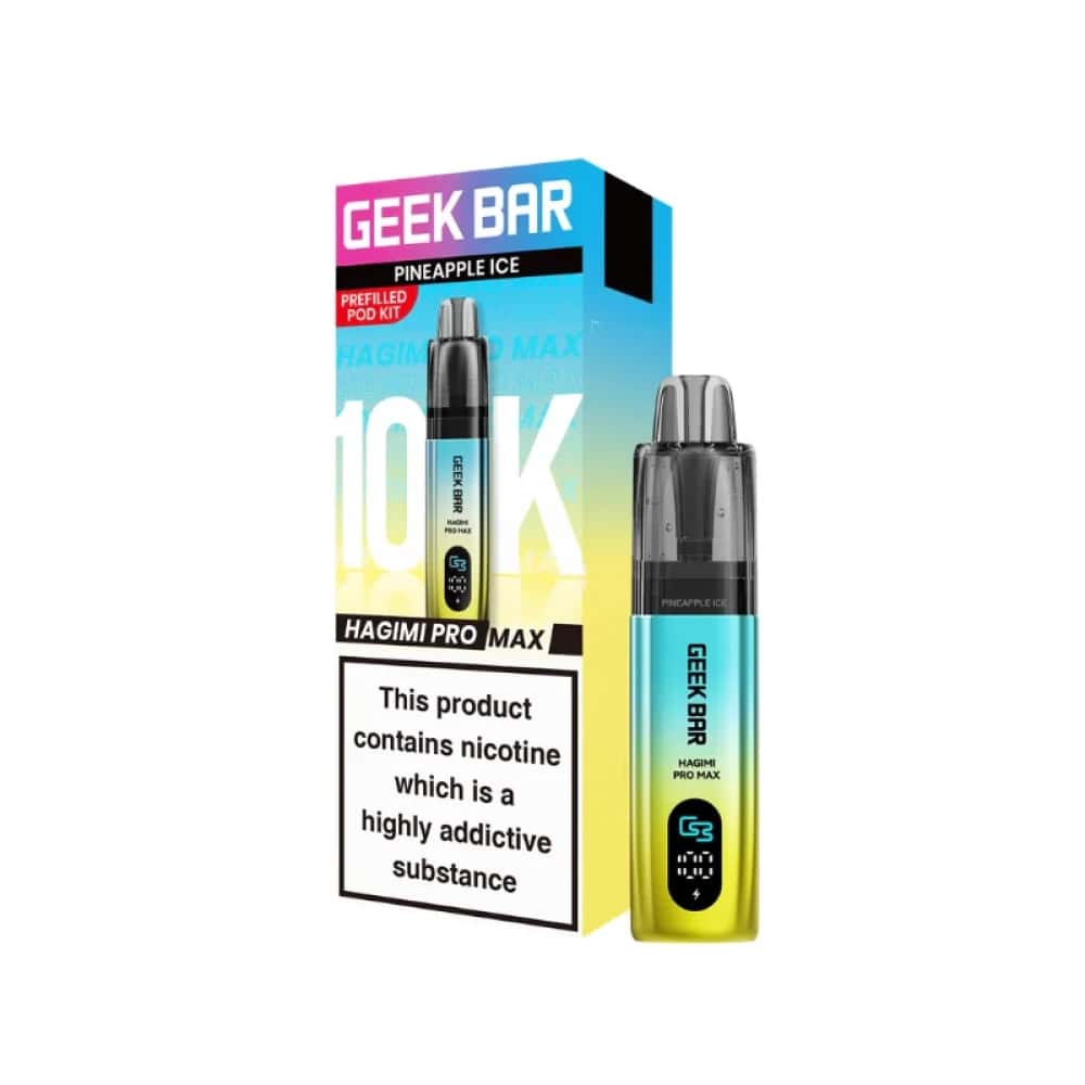 Geek Bar Hagimi Pro Max 10K Prefilled Pod Kit Box of 5