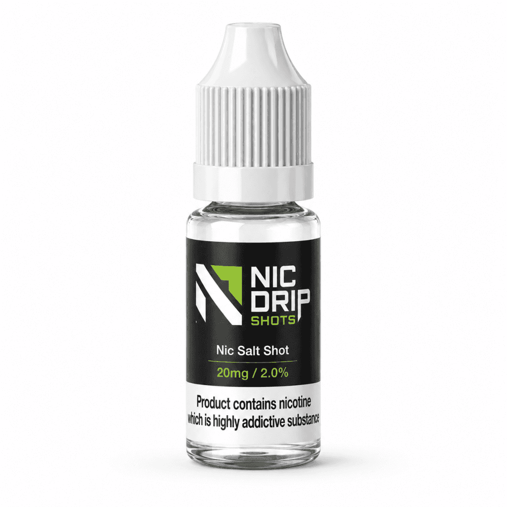 Nic Drip 20mg Nic Salt Shots - Box of 100