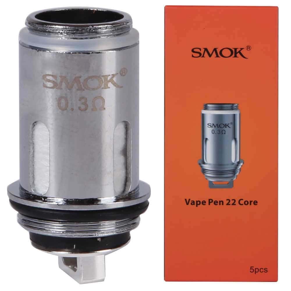 Smok Vape Pen 22 Core 0.3 ohm Dual core Coil - (5pack)