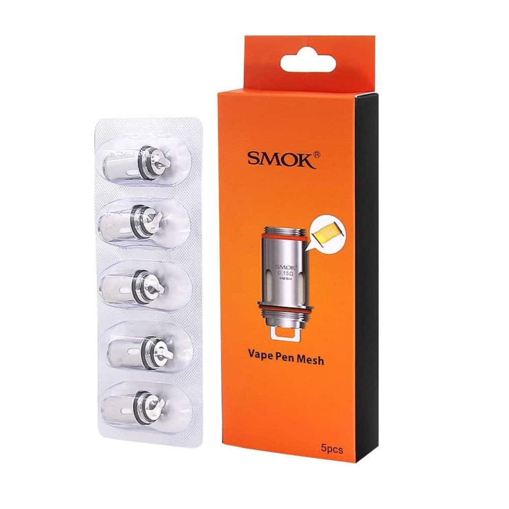 Smok Vape Pen Mesh 0.15 ohm Coil - (5pack)