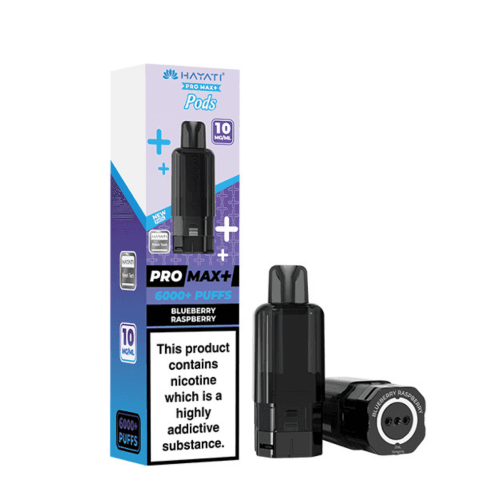 Hayati Pro Max Plus+ 10mg Replacement Pods