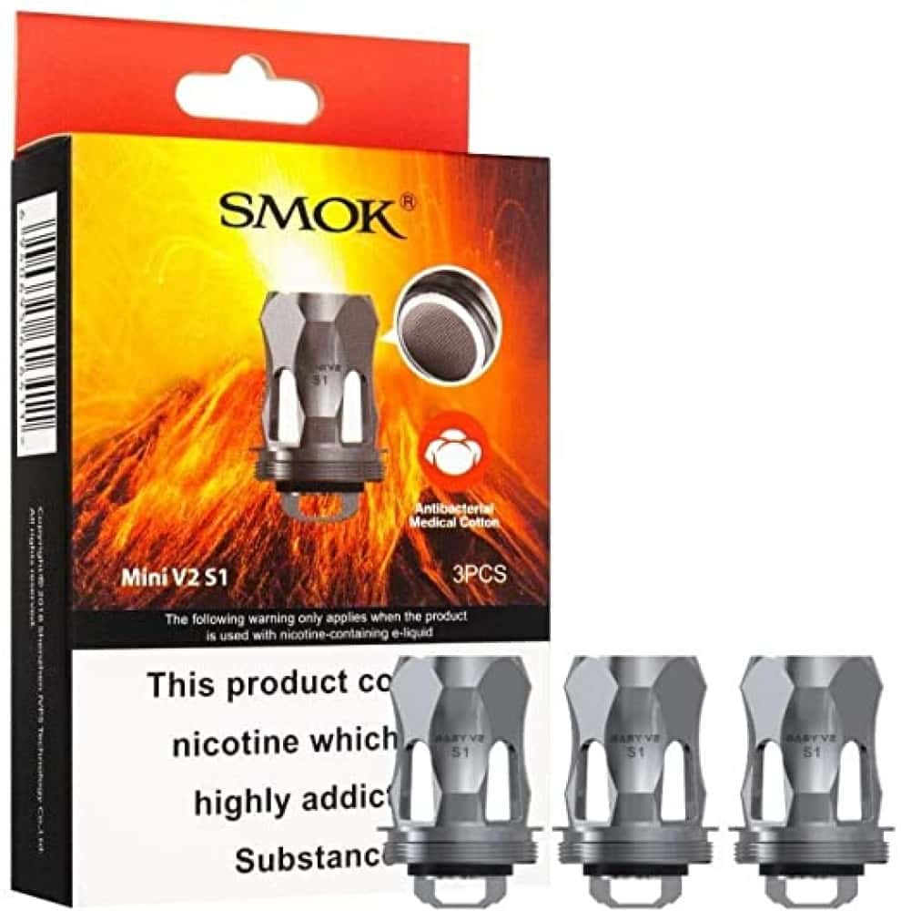 Smok Mini V2 S1 0.15 ohm Single Mesh Coil - (3Pack)
