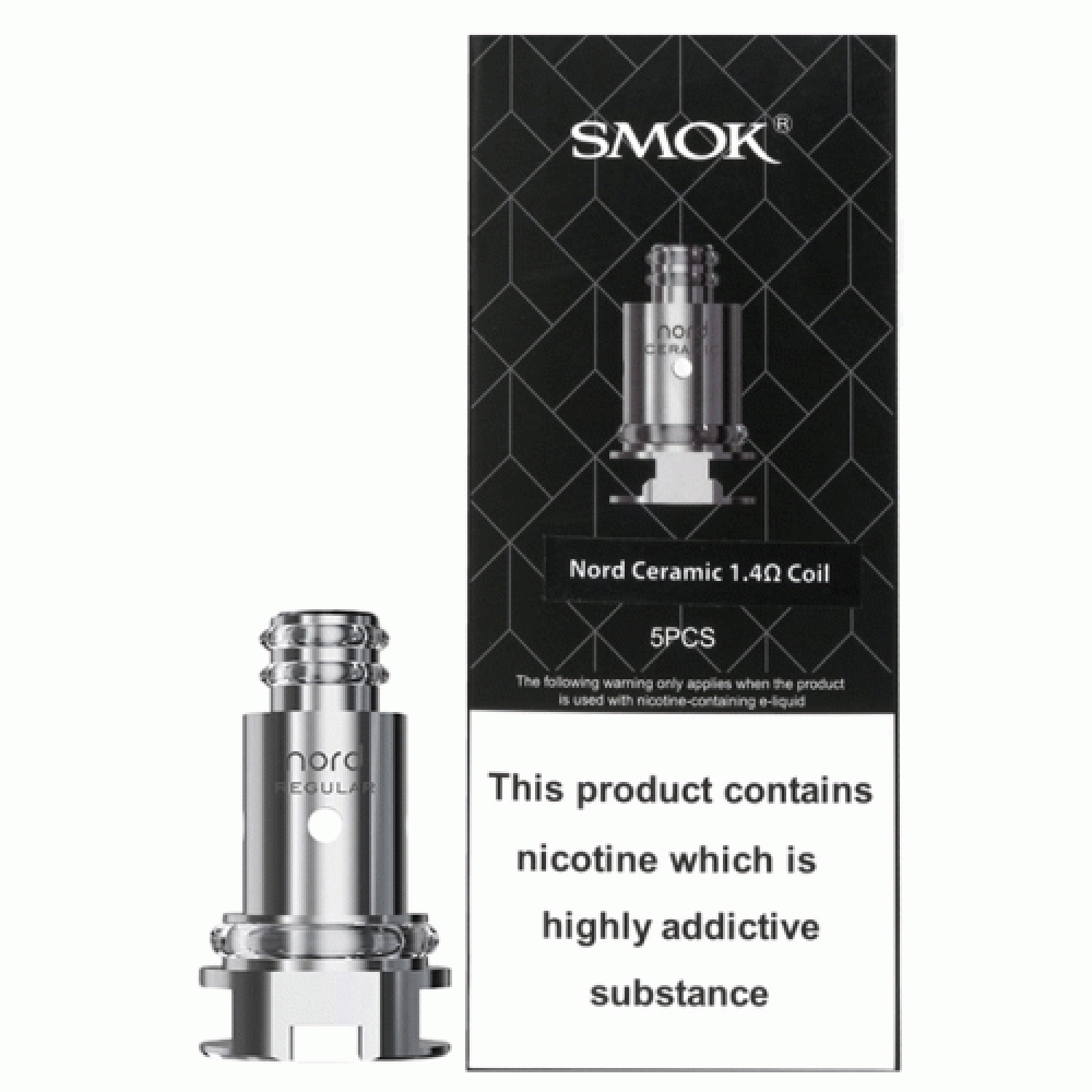 Smok Nord Ceramic 1.4 ohm Coil - (5pack)