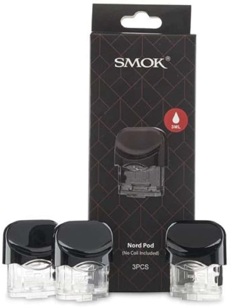 Smok Nord Pod 3ml (no coil included) - (3pack)