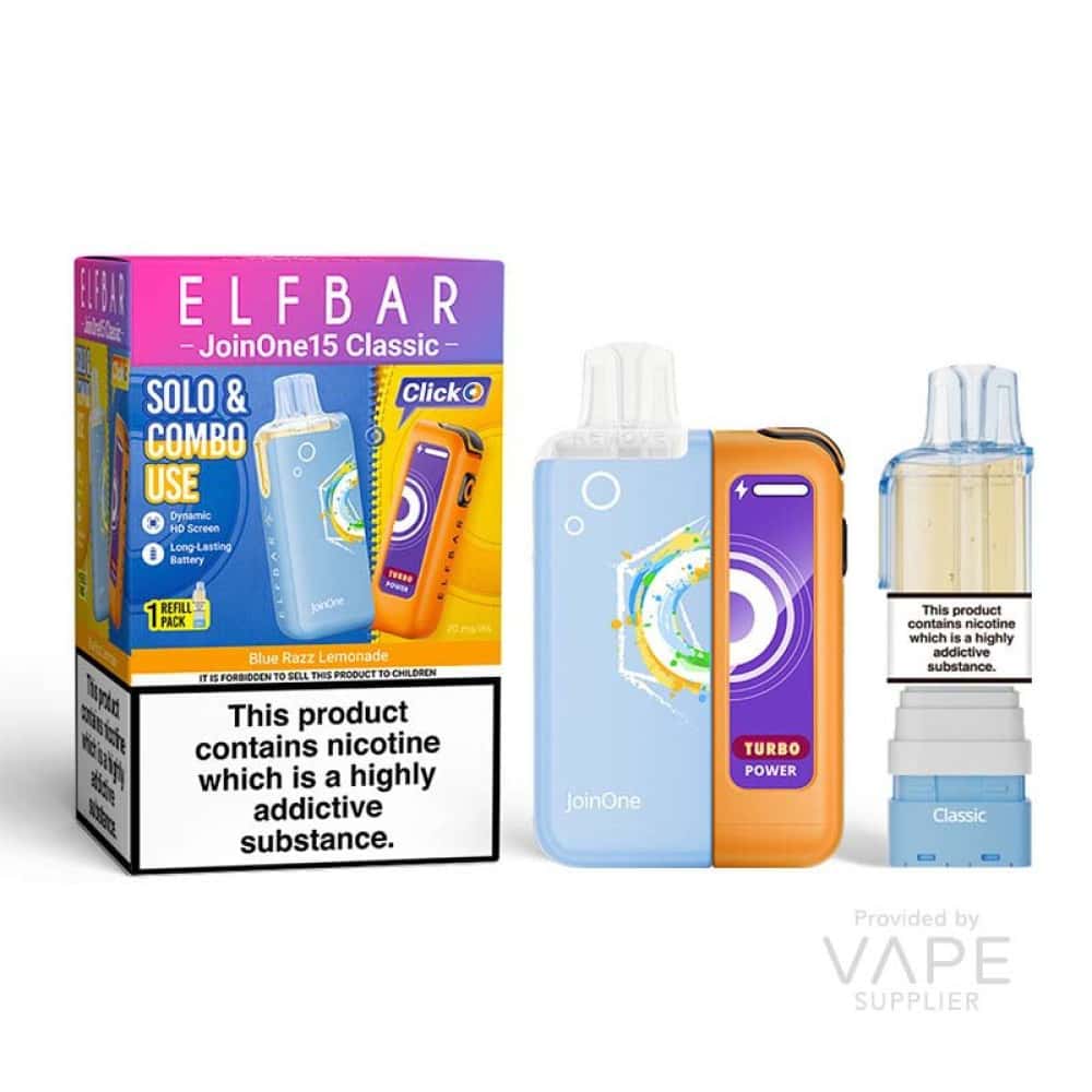 ElfBar JoinOne15 Classic Prefilled Pod Kit Box of 5
