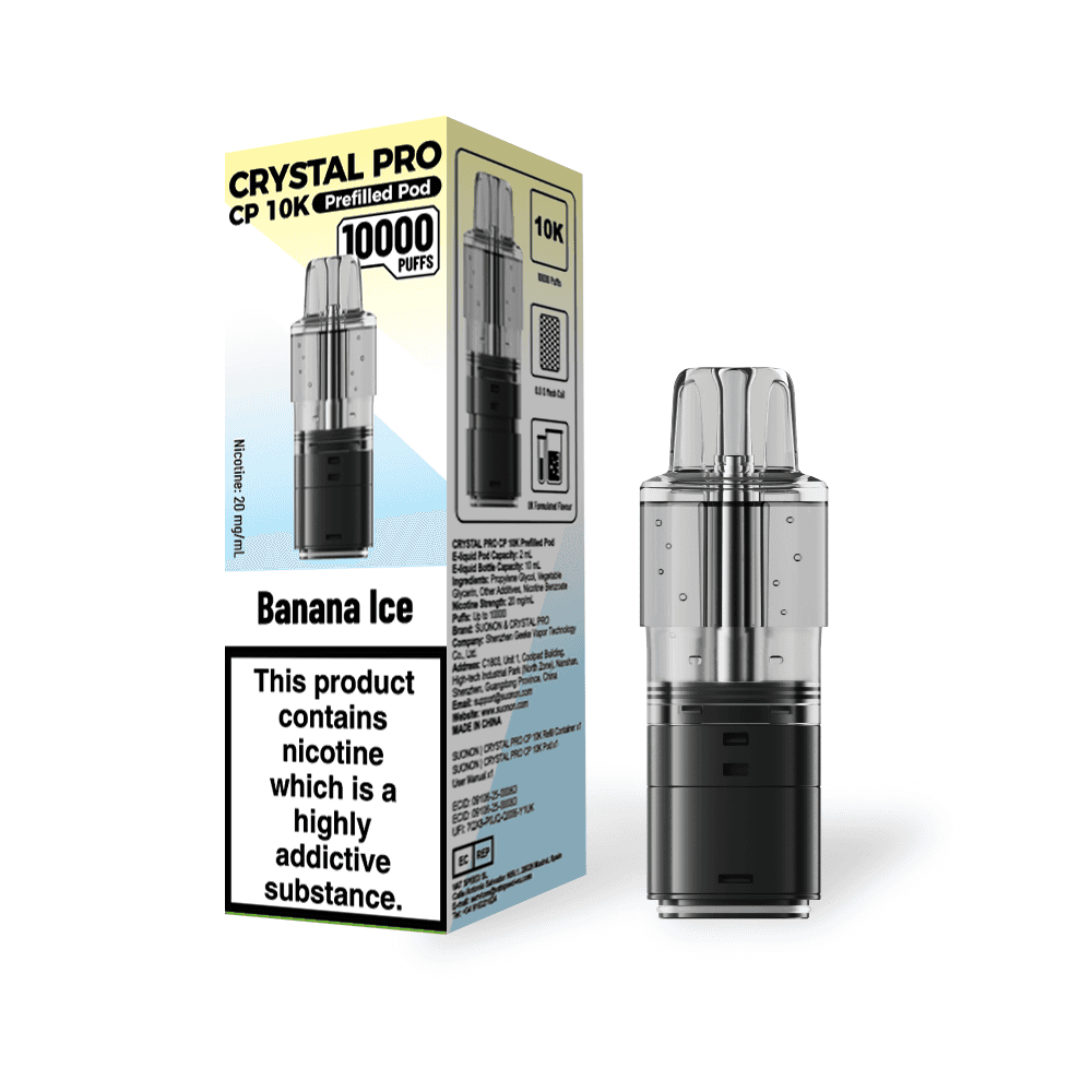 Crystal Pro CP 10K Prefilled Pods