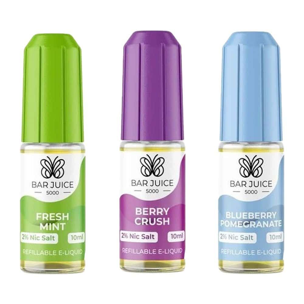 Bar Juice 5000 - Nic Salt 10ml E-Liquid Box of 10