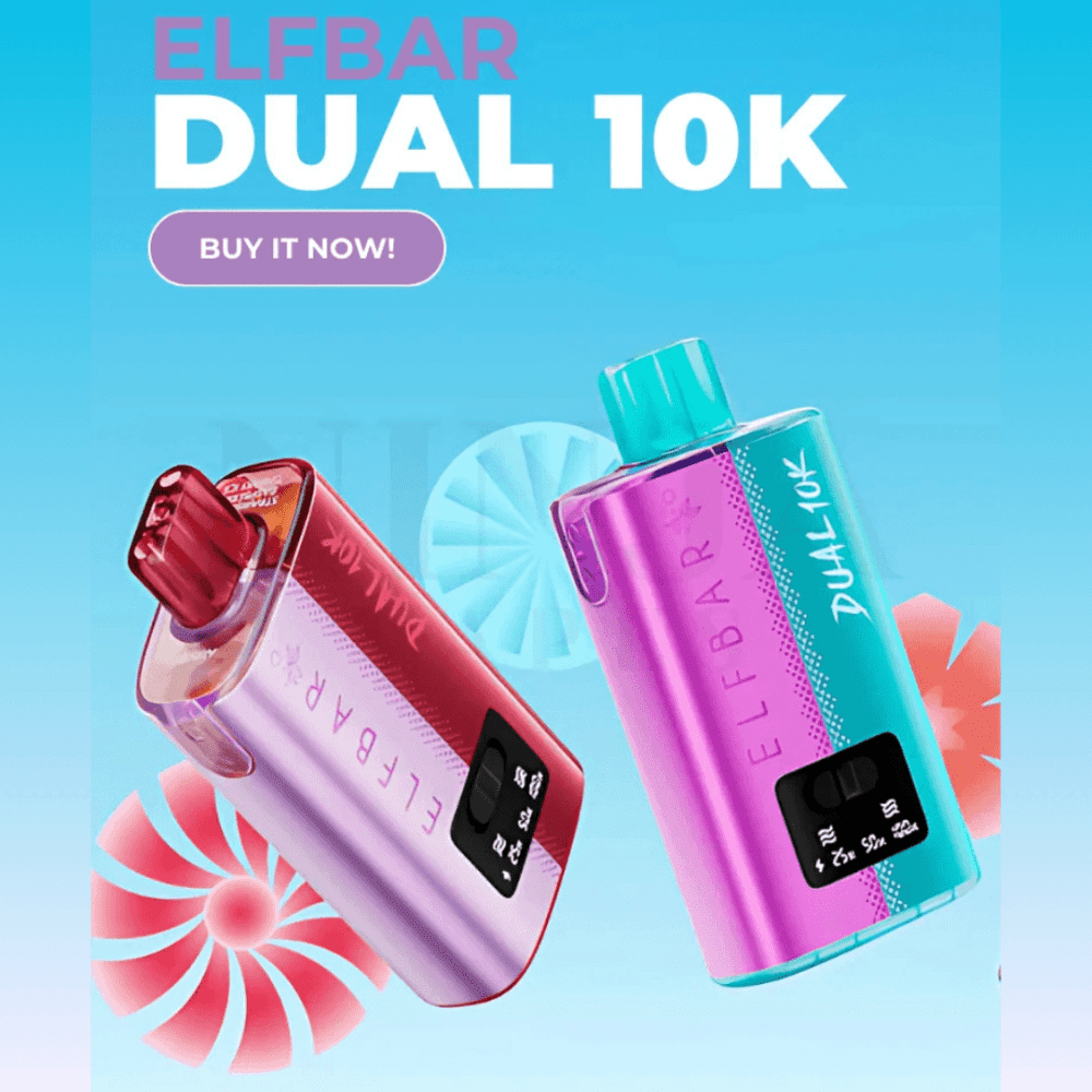 Elf Bar Dual 10K 2 in 1 Big Puff Devices