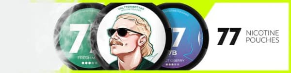 77 Nicotine Pouches