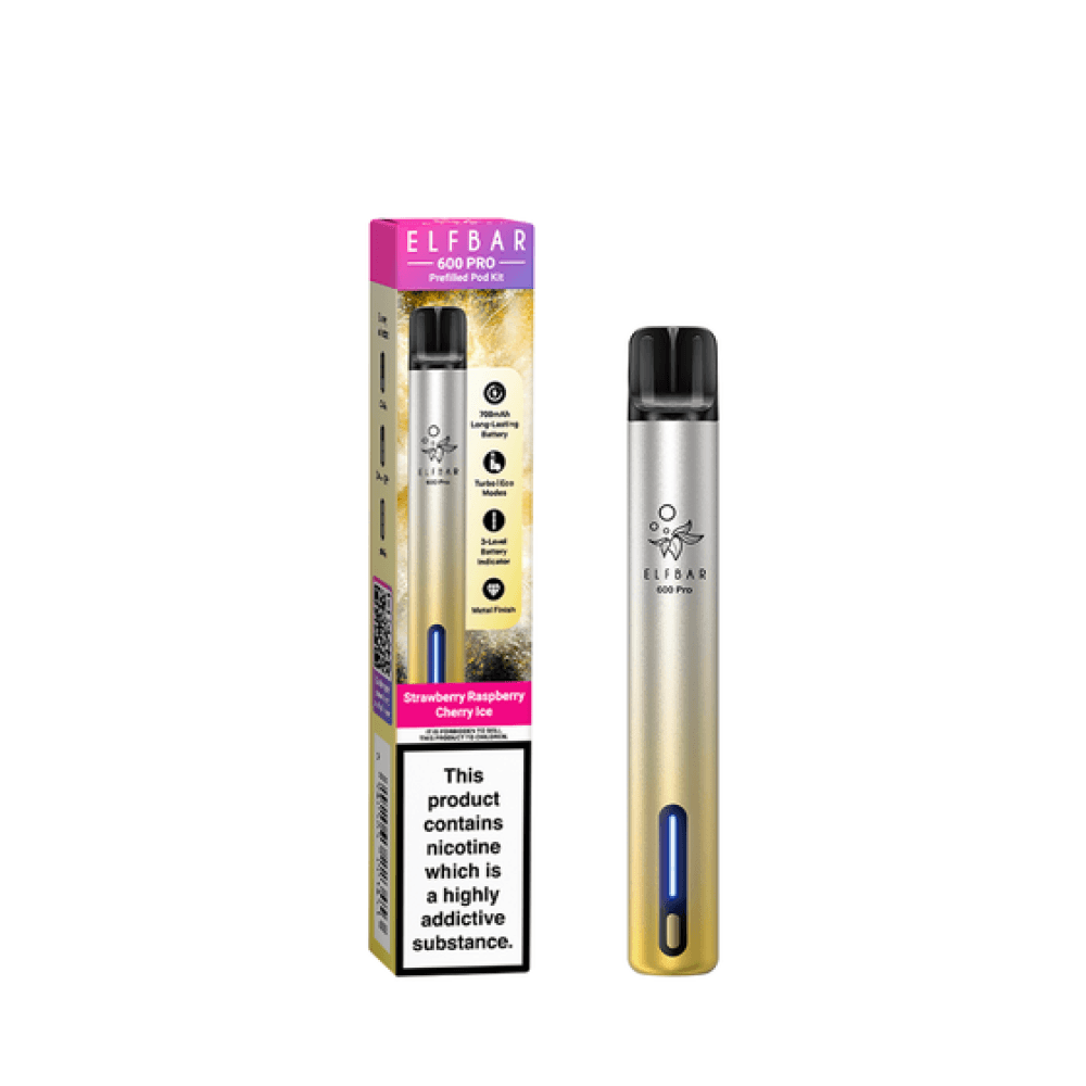 Elf Bar 600 Pro Vape Pod Kit Box of 10