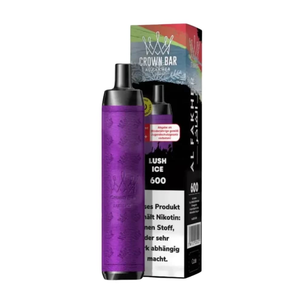 Al Fakher 600 Crown Bar Vape Kit Box of 10