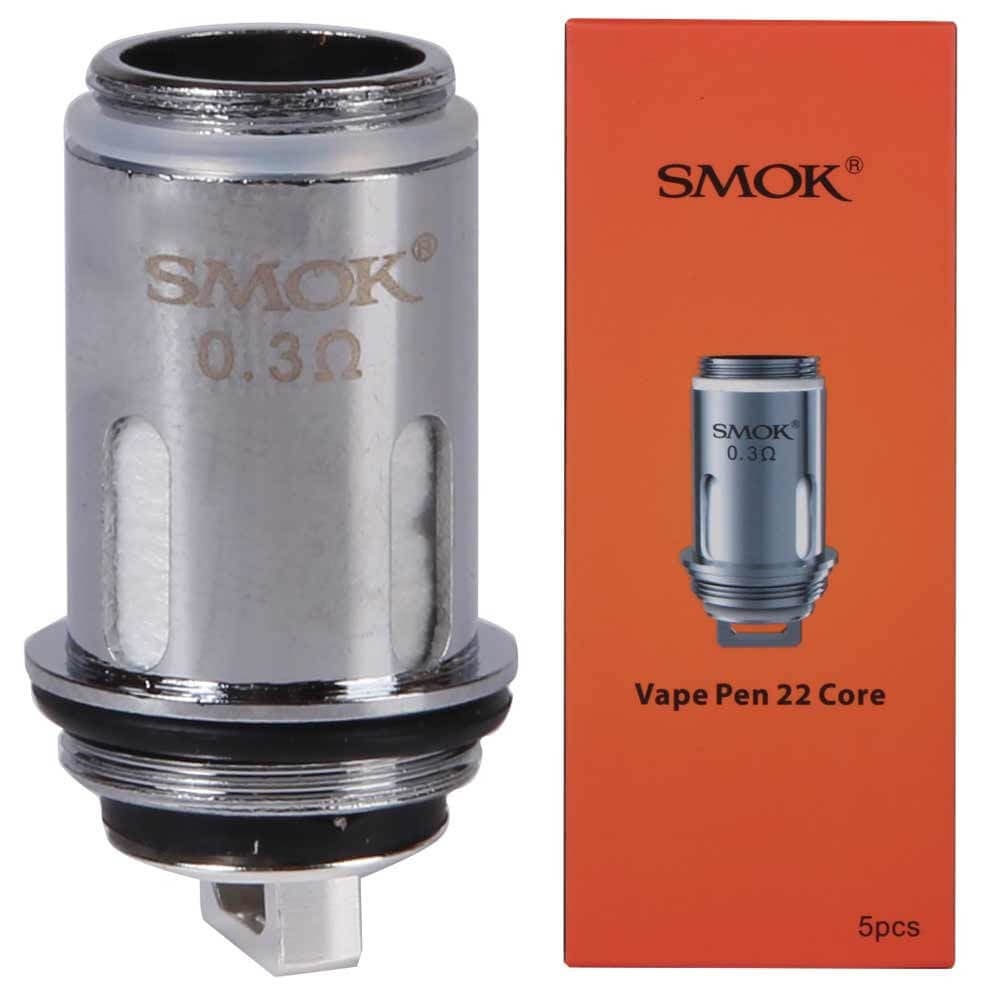Smok Vape Pen 22 Core 0.3 ohm Dual core Coil - (5pack)