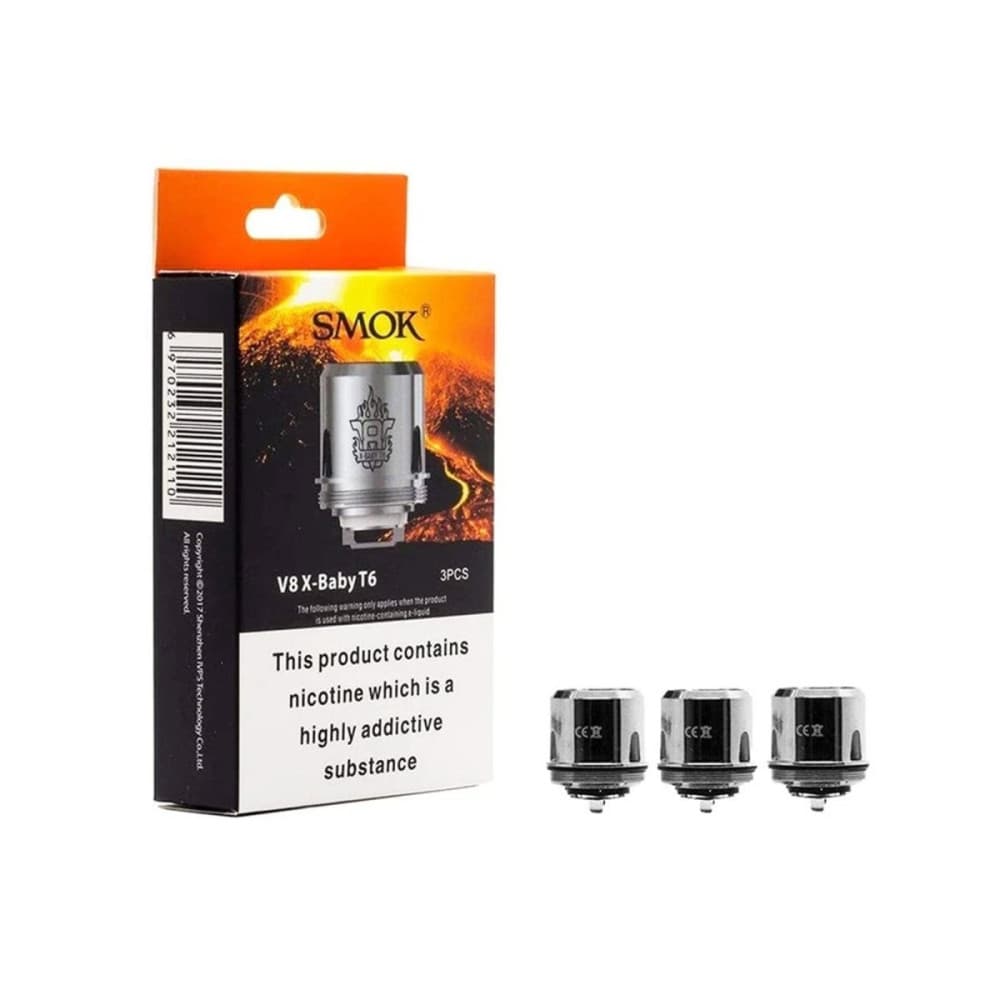 Smok TFV8 Baby X Coils - Pack of 3