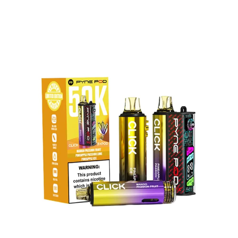  Tropical Edition Pyne Pod Click 50k Vape Kit Box of 5