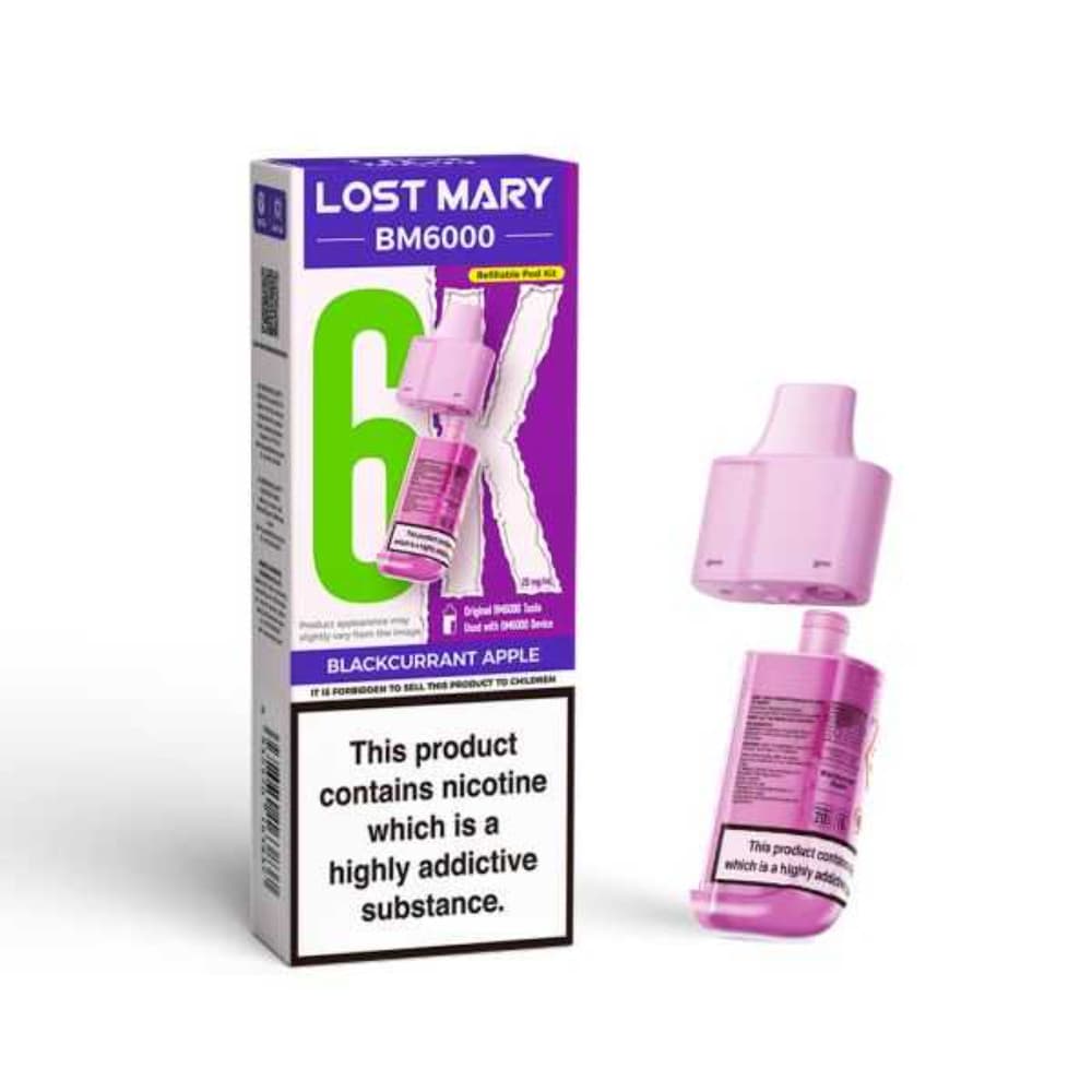  Pink Lemonade Lost Mary Bm6000 Pods Pack of 5