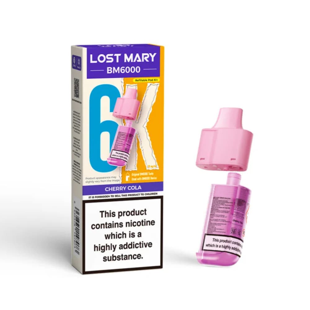  Cherry Cola Lost Mary Bm6000 Pods Pack of 5