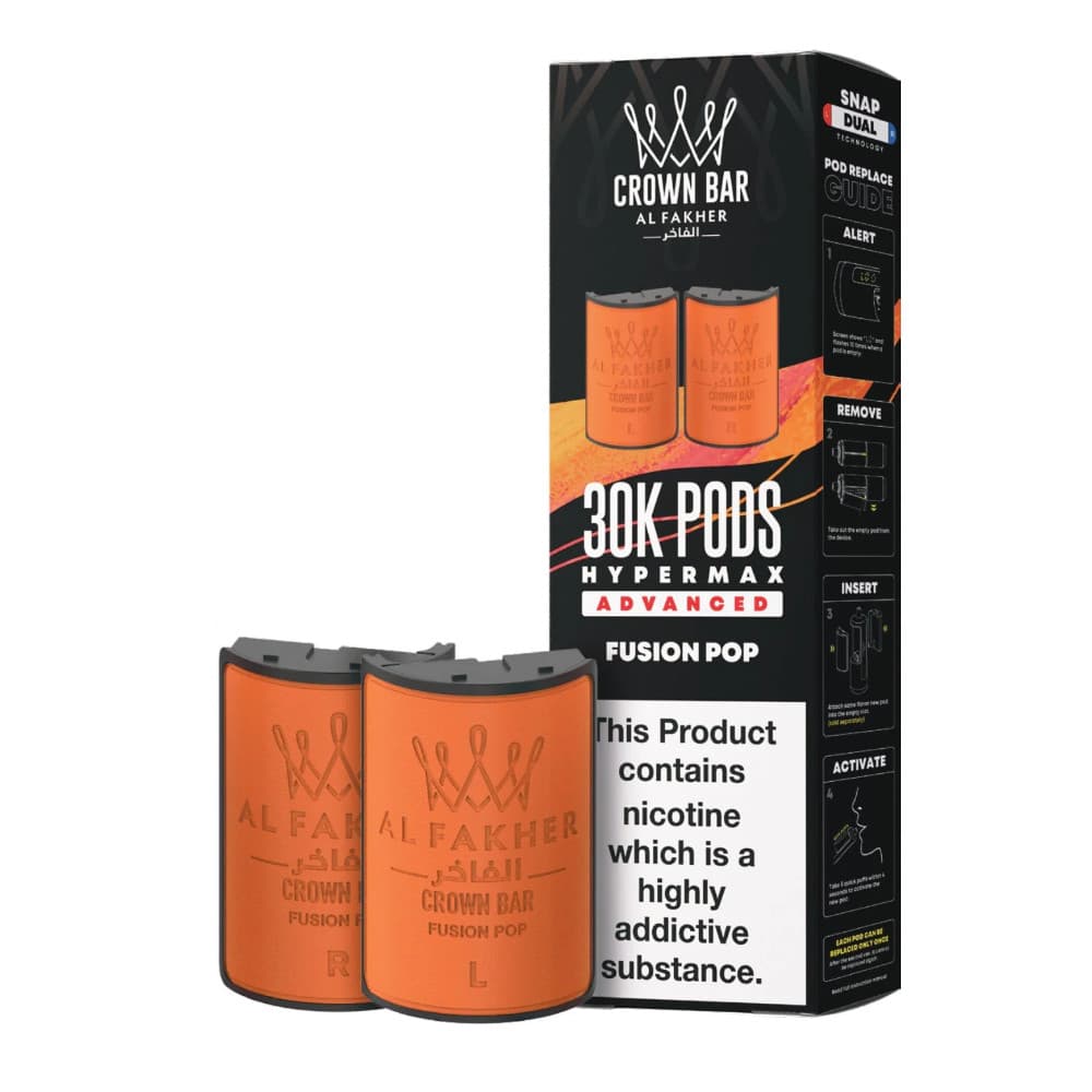  Fusion Pop Al Fakher 30k Hypermax Pods Pack of 5