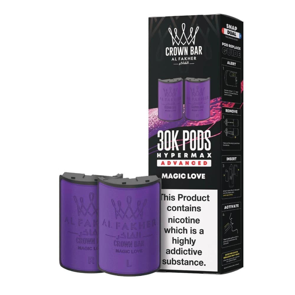  Magic love Al Fakher 30k Hypermax Pods Pack of 5