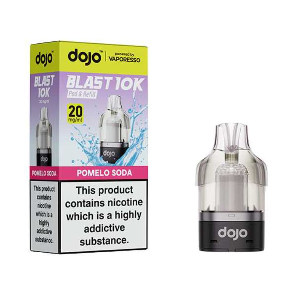  Pomelo Soda Vaporesso Dojo Blast 10K Pods Pack of 5