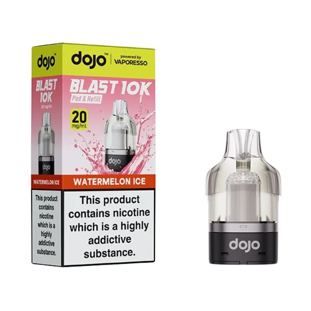  Watermelon Ice Vaporesso Dojo Blast 10K Pods Pack of 5