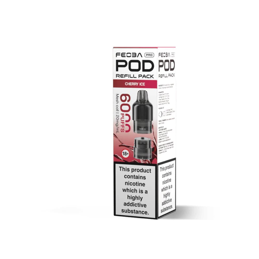  Cherry Ice Feoba Pro Plus 6000 Pods Pack of 5