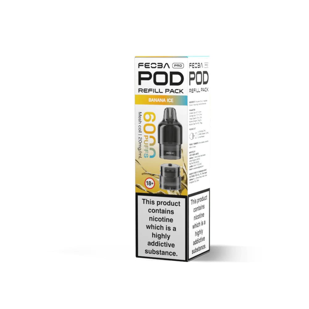  Banana Ice Feoba Pro Plus 6000 Pods Pack of 5
