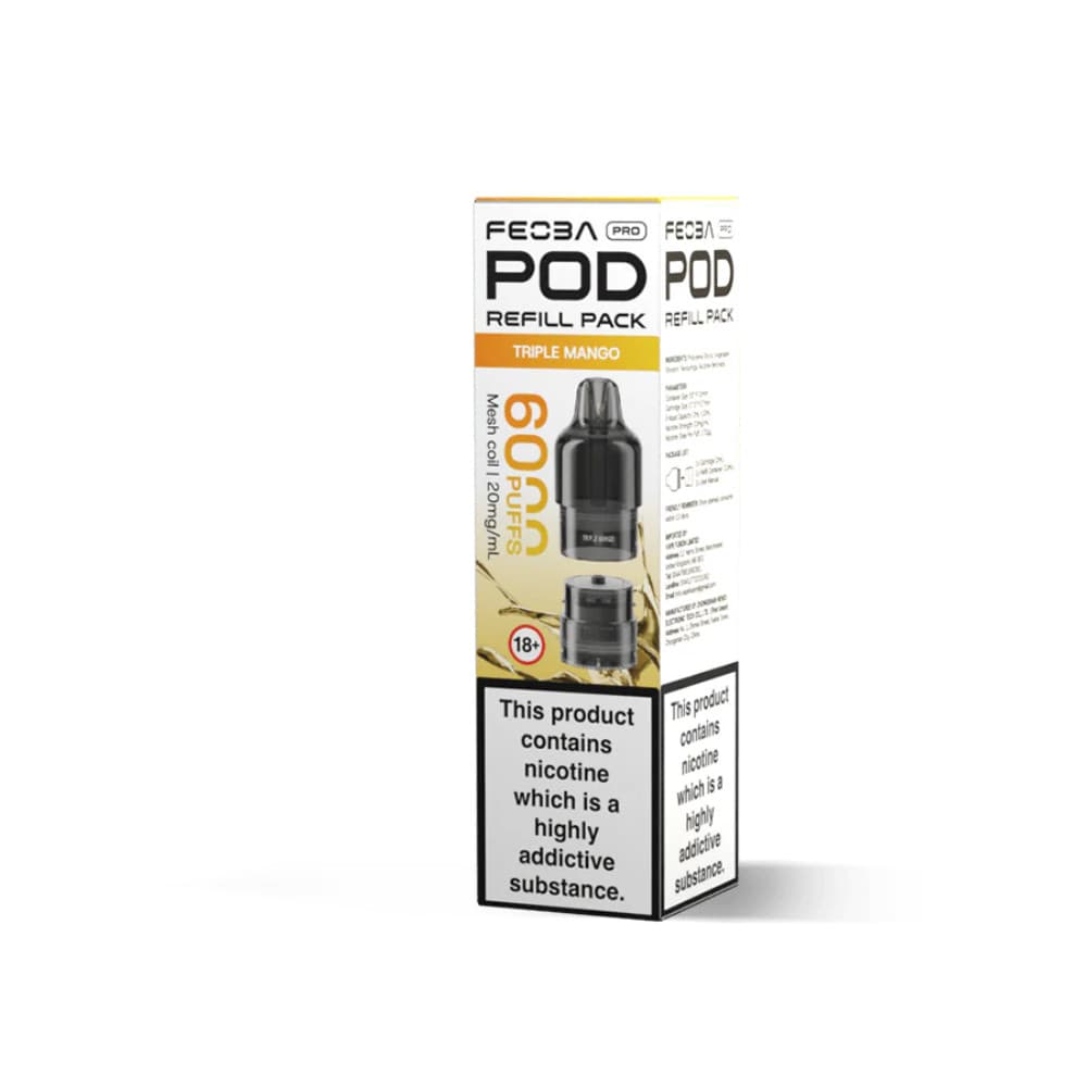  Triple Mango Feoba Pro Plus 6000 Pods Pack of 5