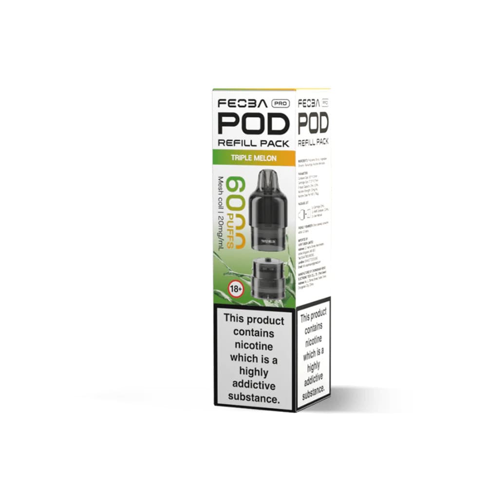  Triple Melon Feoba Pro Plus 6000 Pods Pack of 5