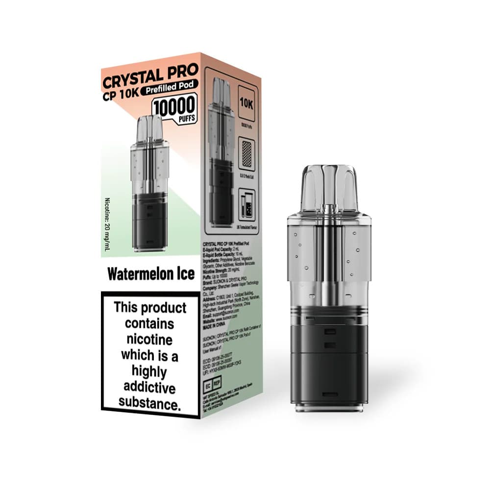 Watermelon Ice Crystal Pro CP 10k Pods Pack of 5