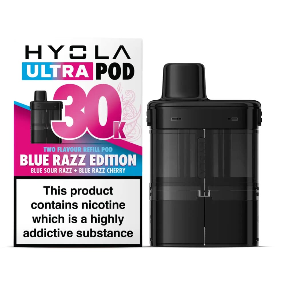  Blue Razz Edition Hyola Ultra 30k Pods Pack of 5