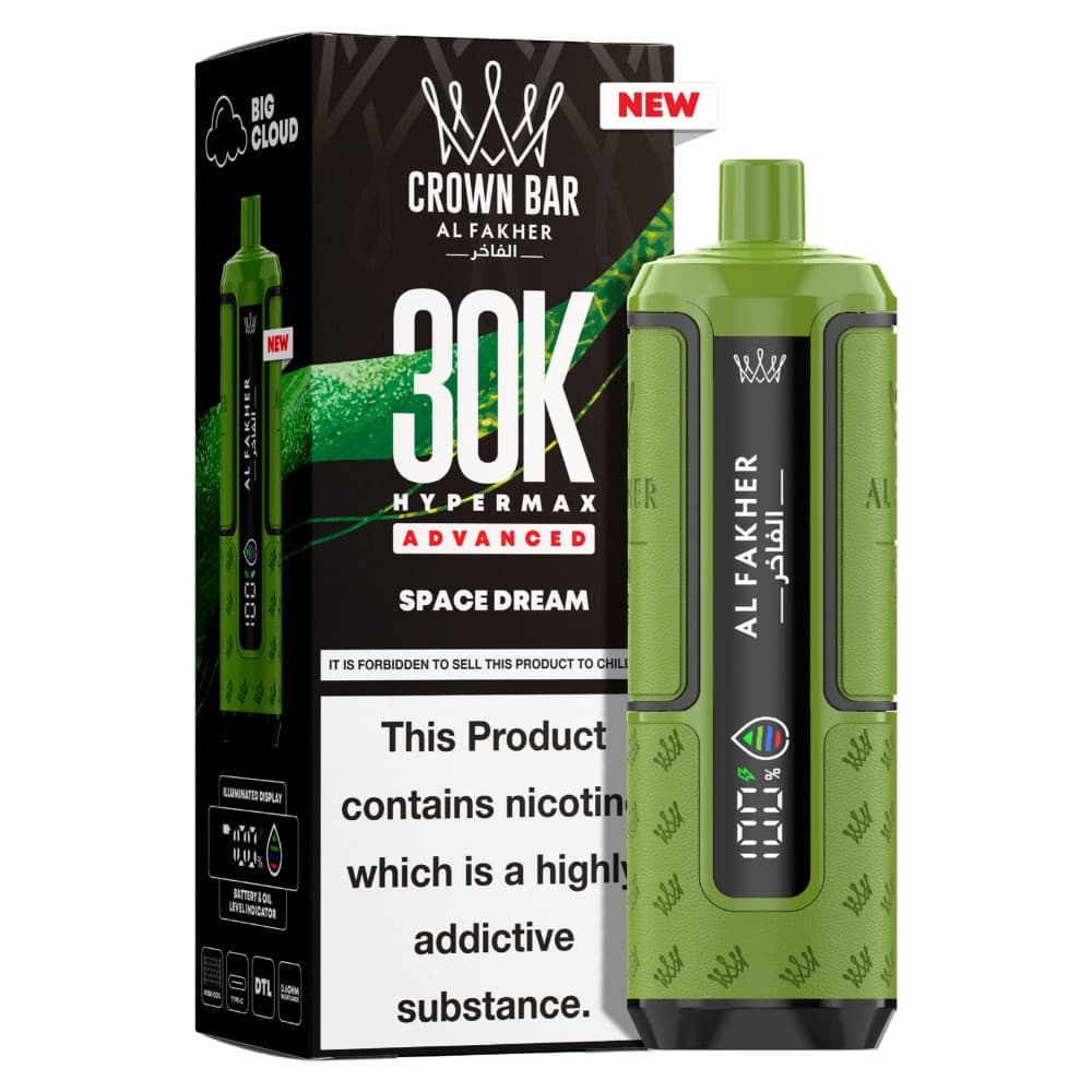  Space Dream Al Fakher 30k Hypermax Prefilled Pod Kit Box of 5