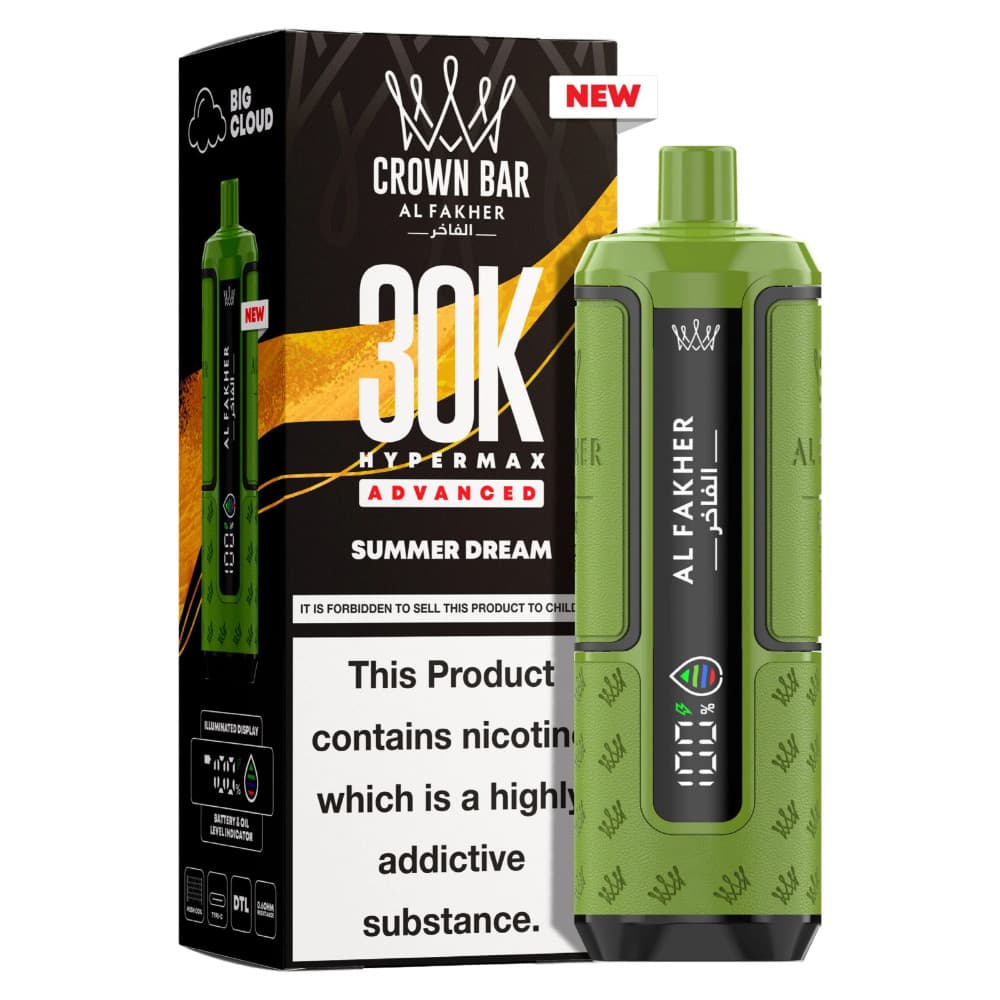  Summer Dream Al Fakher 30k Hypermax Prefilled Pod Kit Box of 5