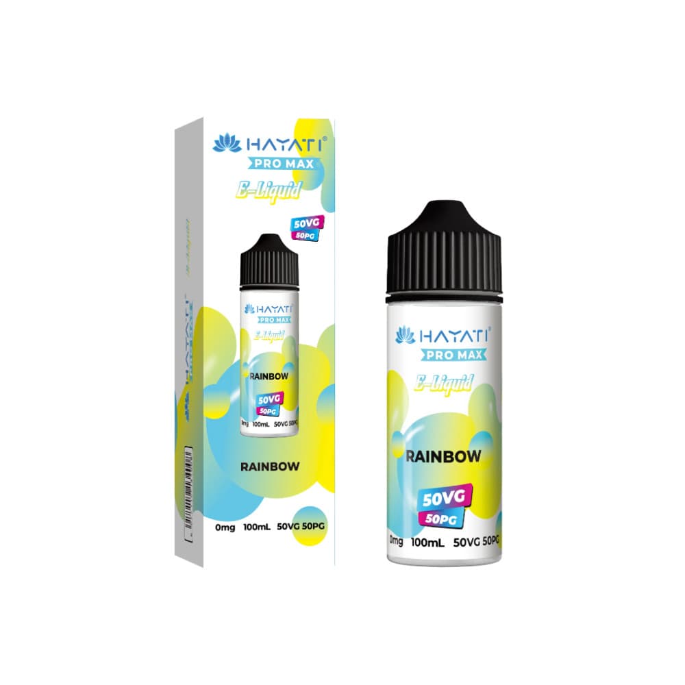  Rainbow Hayati Pro Max 100ml E-Liquids 50/50