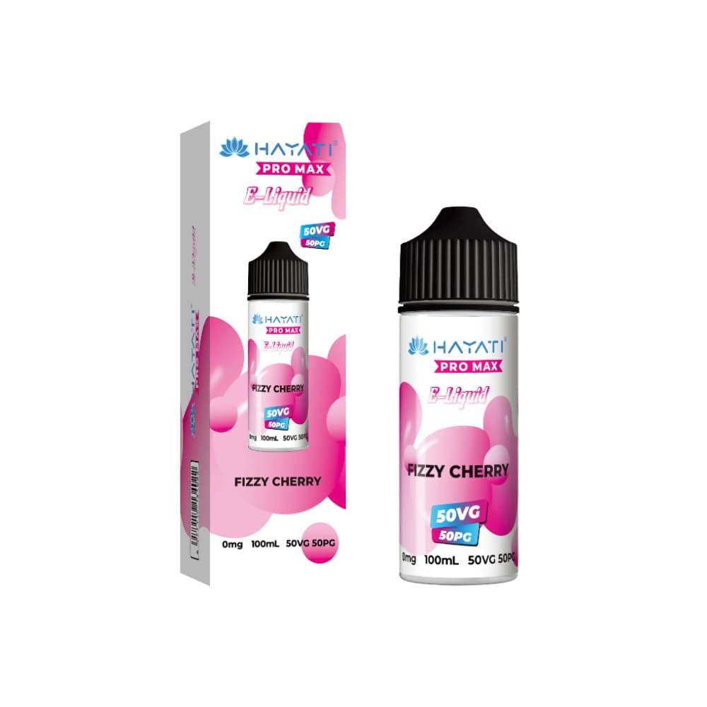  Fizzy Cherry Hayati Pro Max 100ml E-Liquids 50/50