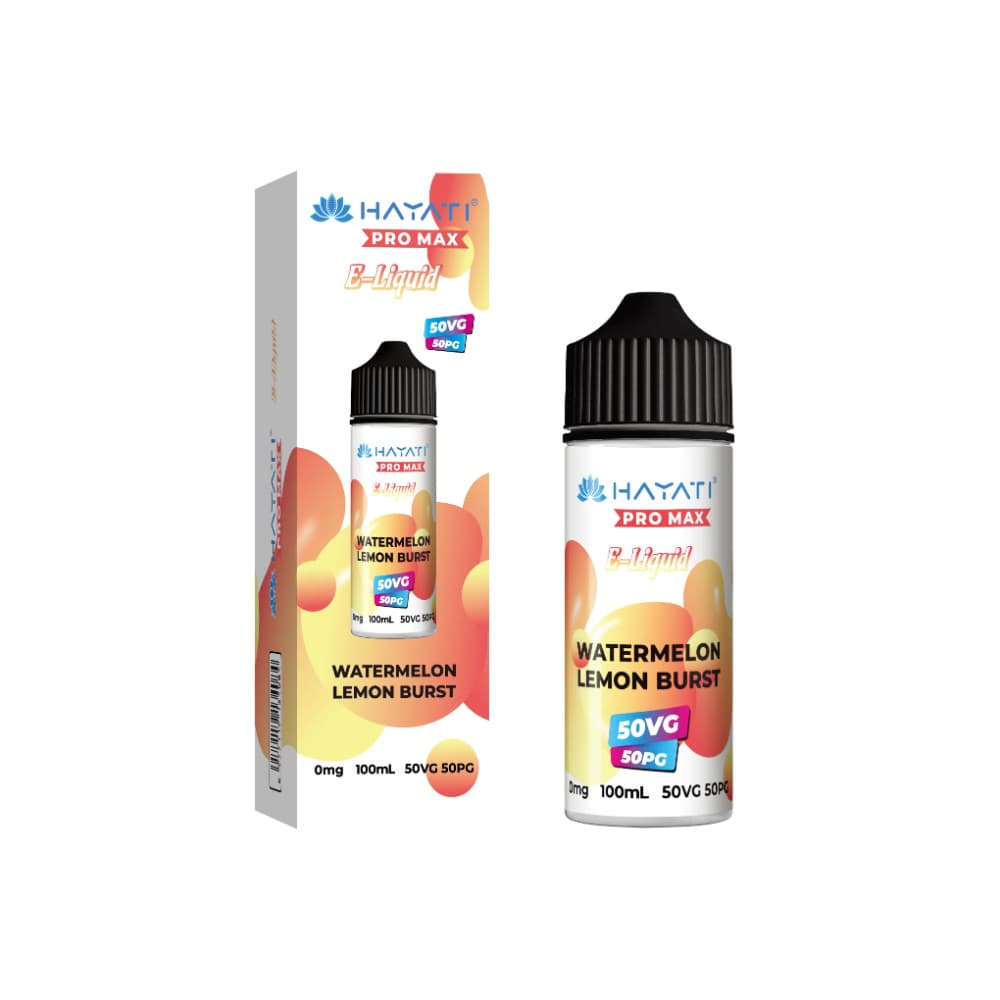  Watermelon Lemon Burst Hayati Pro Max 100ml E-Liquids 50/50