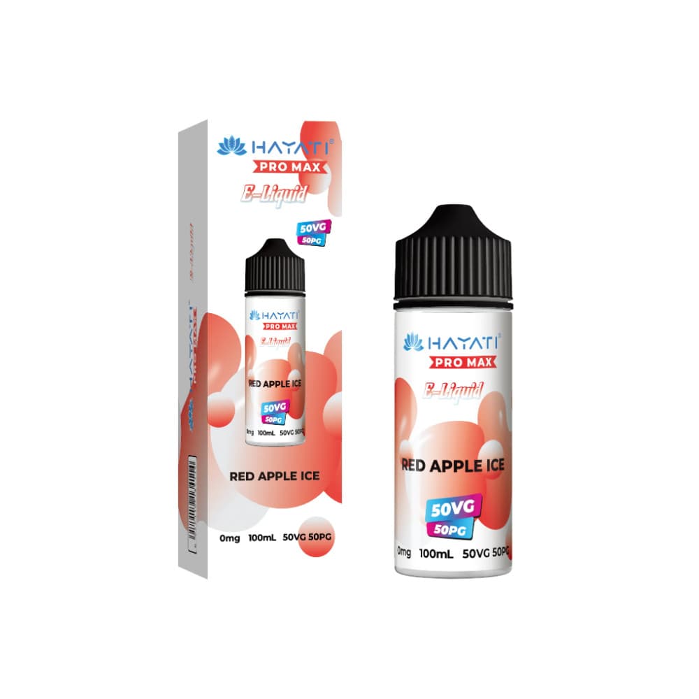  Red Apple Ice Hayati Pro Max 100ml E-Liquids 50/50