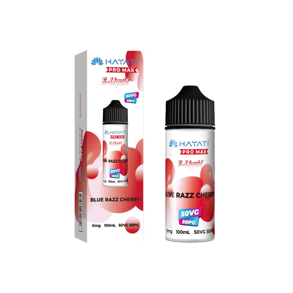  Blue Razz Cherry Hayati Pro Max 100ml E-Liquids 50/50