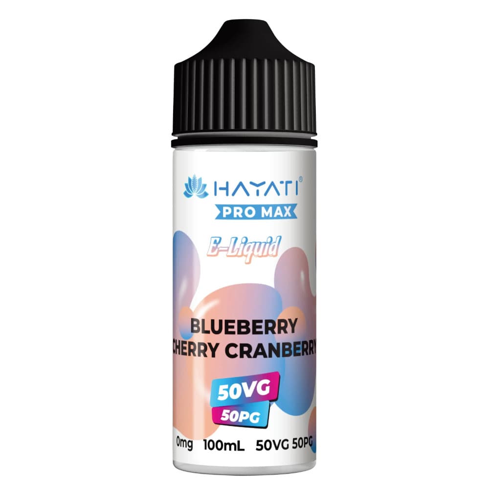  Blueberry Cherry Cranberry Hayati Pro Max 100ml E-Liquids 50/50
