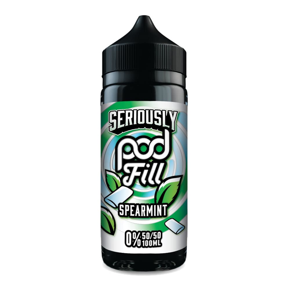  Spearmint Doozy Vape Seriously Pod Fill 100ml E-Liquids