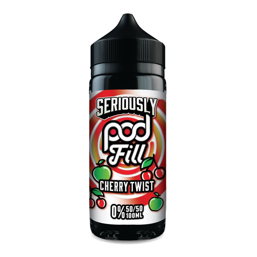  Cherry Twist Doozy Vape Seriously Pod Fill 100ml E-Liquids