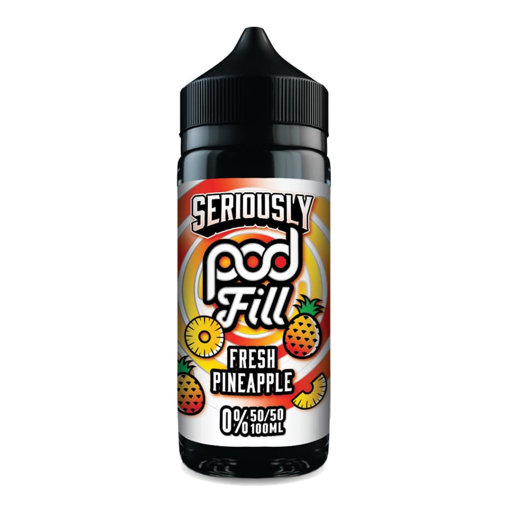  Fresh Pineapple Doozy Vape Seriously Pod Fill 100ml E-Liquids