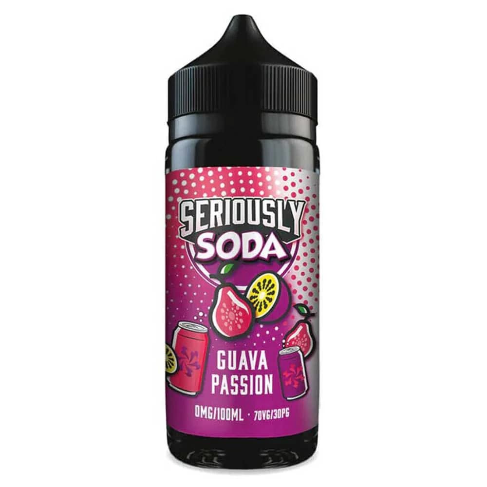  Guava Passion Doozy Vape Seriously Soda 100ml E-Liquid