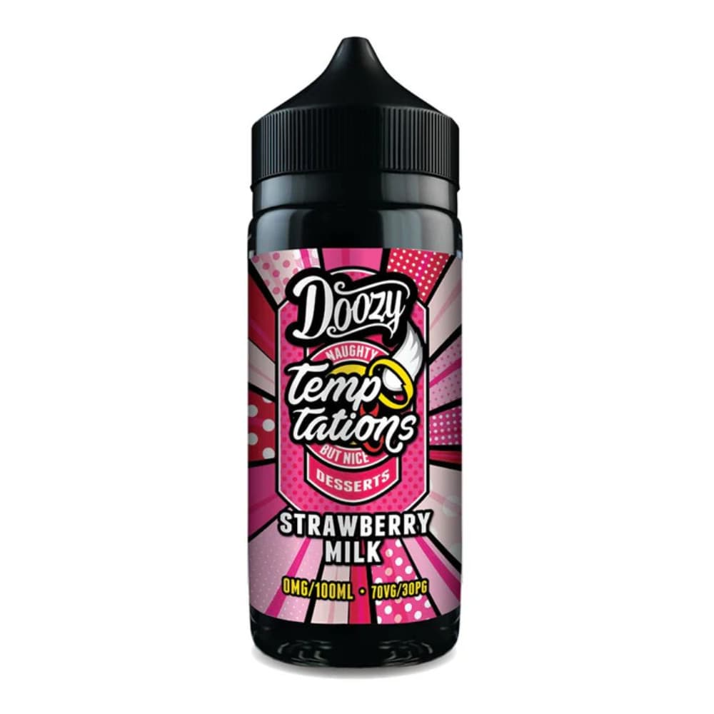  Strawberry Milk Doozy Temptations 100ml E-Liquids