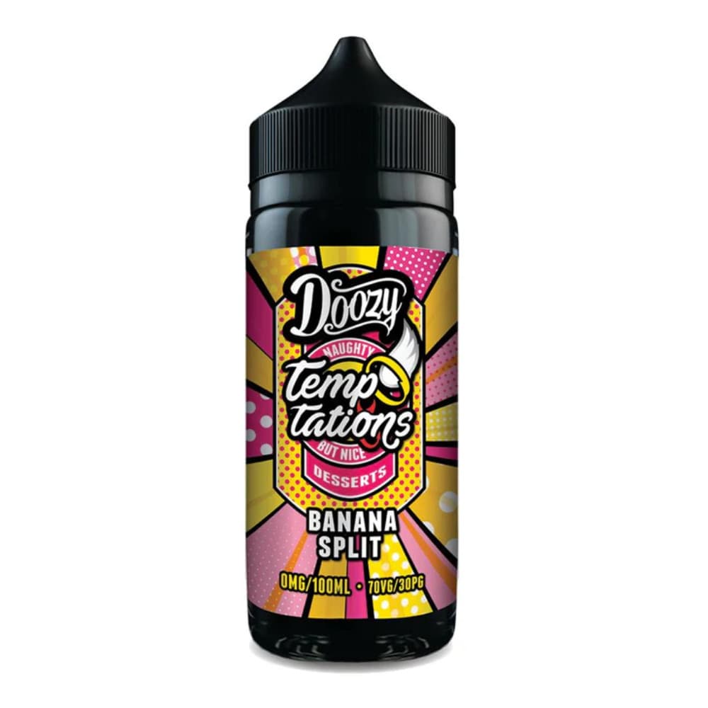 Banana Split Doozy Temptations 100ml E-Liquids