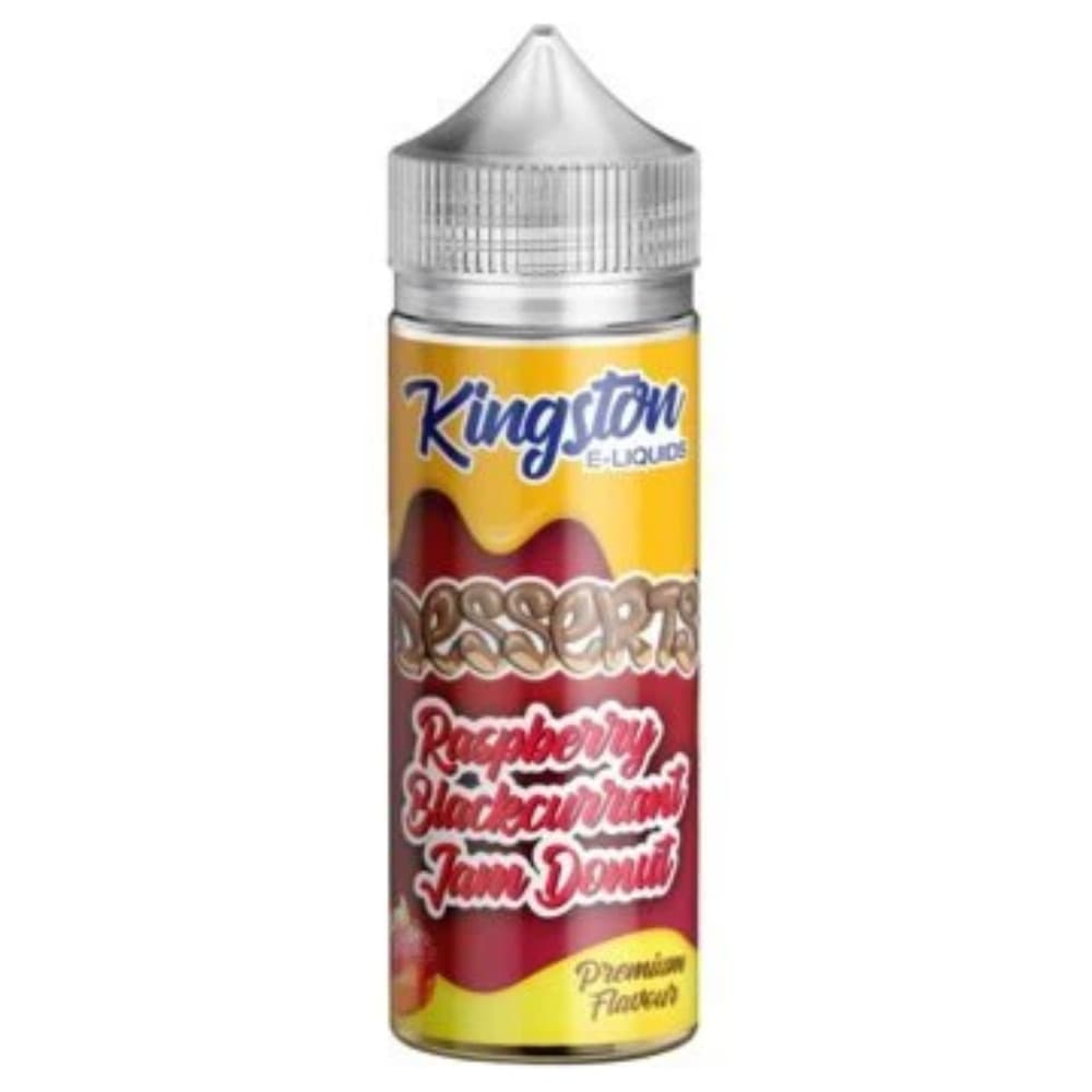  Raspberry Blackcurrant Jam Donut Kingston Dessert 100ml E-Liquids
