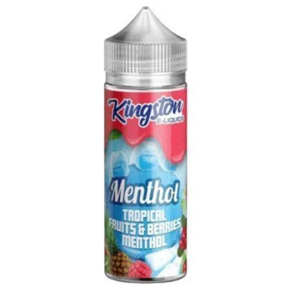  Tropical Fruits & Berries Menthol Kingston Menthol 100ml E-Liquids
