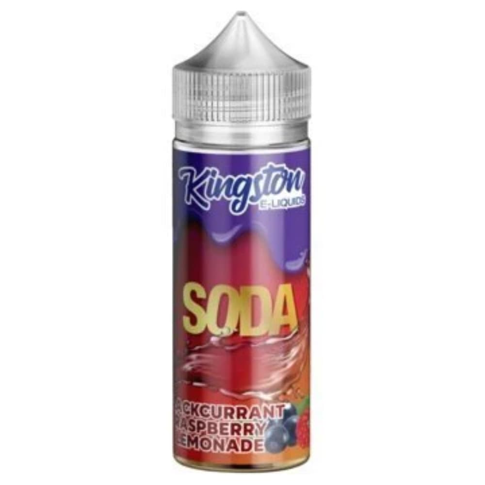 Blackcurrant Raspberry Lemonade Kingston Soda 100ml E-Liquids
