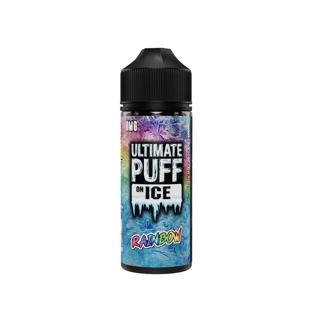  Rainbow Ultimate Puff on Ice 100ml E-Liquids